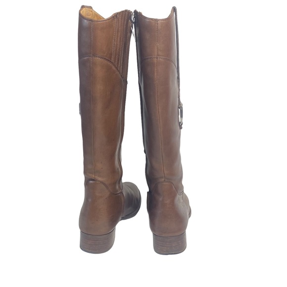 Ariat brown leather riding boot 10B no (SH4) - Picture 3 of 11